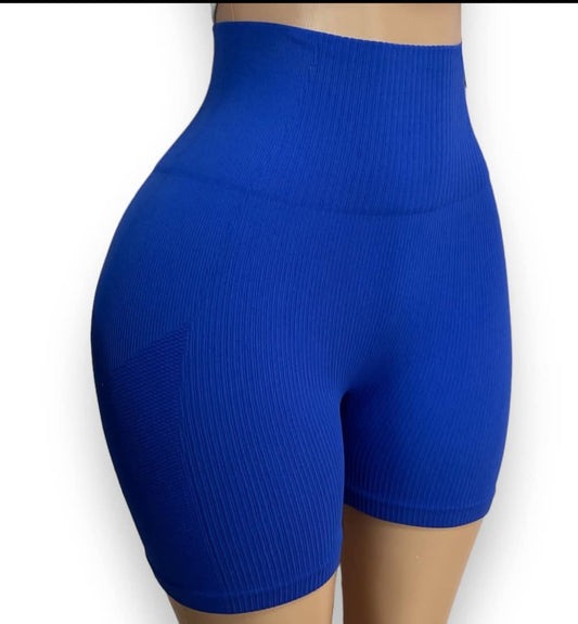 Sculpt & Scrunch High-Waisted Shorts